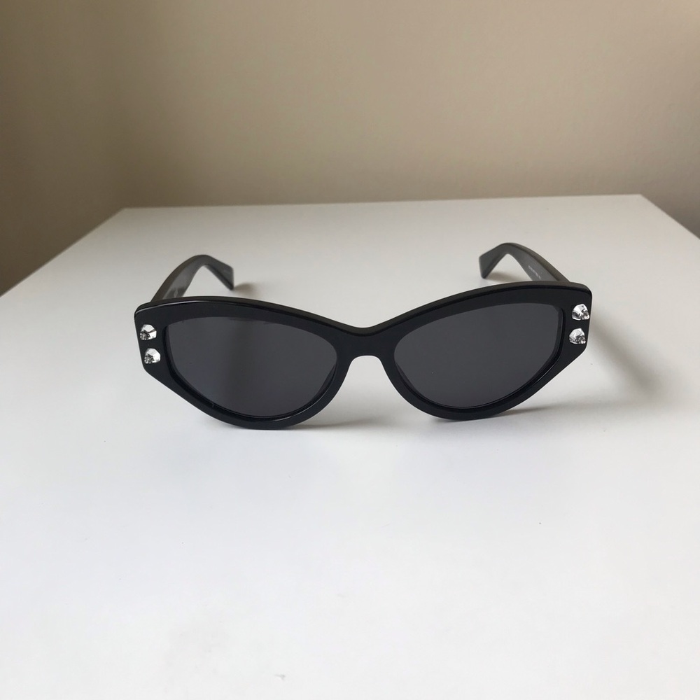Moschino Cat Eye Spike Sunglasses MOS109/S 0807/IR 55 - Picture 7 of 16